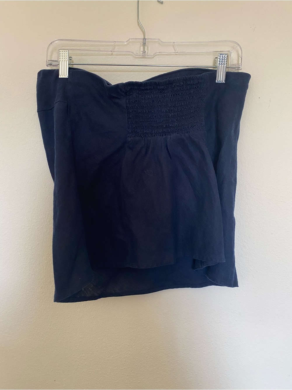 100% European Linen Strapless Top - Picture 2 of 4